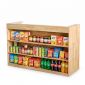 Quầy tính tiền 160x60x100cm gỗ cao su BLT68030