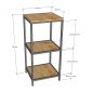 Kệ 3 tầng 44x40cm gỗ plywood khung sắt KTB6826