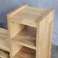 Kệ màn hình máy tính 100x20x43cm gỗ cao su MS68022