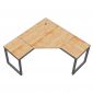Bàn góc B52 Spirit 160x160cm gỗ cao su CD68048