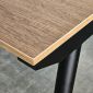 Bàn làm việc 160x80cm gỗ Plywood phủ melamin chân sắt Cone HBCO036