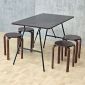 Combo bộ bàn ăn 4 ghế BBA231