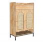 Tủ để giày dép 70x35x110cm gỗ cao su KG68122