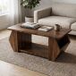 Bàn sofa chữ nhật 100x50x43cm gỗ tràm  TT68371