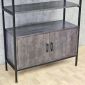 Kệ trang trí 80x35x160cm gỗ cao su KTT68048