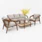 Combo bàn ghế sofa gỗ KANA CBSF68075