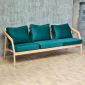 Ghế sofa băng 3 chỗ ngồi khung gỗ sồi nệm vải SFB68064