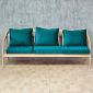 Ghế sofa băng 3 chỗ ngồi khung gỗ sồi nệm vải SFB68064