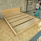 Giường ngủ VEGA gỗ plywood khung sắt lắp ráp GN68066