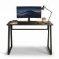 Bàn làm việc đứng StaDesk 130x60cm chân sắt viền cao 105cm STD68018