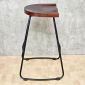 Ghế bar mặt gỗ chân sắt GBSK036