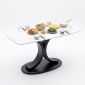 Bàn ăn chữ nhật 140x80cm mặt ceramic BA68315