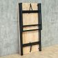 Bàn làm việc 120x60cm chân gấp gỗ cao su SPD68177