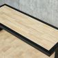 GA68005 - Ghế ăn băng SAHO chữ I  - 120x45x43 (cm)