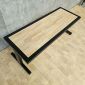 GA68005 - Ghế ăn băng SAHO chữ I  - 120x45x43 (cm)