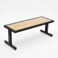 Ghế ăn băng SAHO chữ I 120x45x43(cm) GA68005