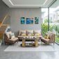 Bộ Bàn Ghế Sofa Nan Gỗ CBSF68025