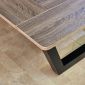 Giường cho nệm 160x200cm gỗ plywood chân sắt GN68072