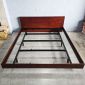 Giường bay VEGAL 160x200cm gỗ cao su chân sắt GN68071