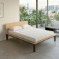 Giường cho nệm 140x200cm gỗ cao su GN68070