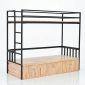 Giường tầng lắp ráp 80x200cm gỗ cao su GT020