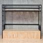 Giường tầng lắp ráp 80x200cm gỗ cao su GT020