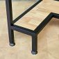 Kệ góc tường 45x40x130cm gỗ cao su KGT68060