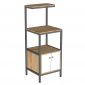 Kệ nhà bếp 50x45x130cm gỗ cao su KTB68275