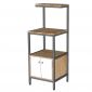 Kệ nhà bếp 50x45x130cm gỗ cao su KTB68275