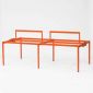 Chân sắt lắp ráp cho bàn họp 120x240cm hệ OMA II sơn tĩnh điện HCOM220