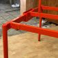 Chân sắt lắp ráp cho bàn họp 120x240cm hệ OMA II sơn tĩnh điện HCOM220