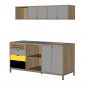 Bộ tủ bếp ngang 160cm gỗ plywood BTB68022