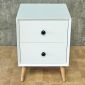 Tủ đầu giường 40x40x50cm gỗ cao su TDG68075
