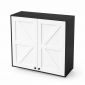 Tủ bếp trên 2 cánh 80x35x75cm gỗ cao su TBT022