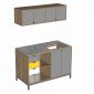Bộ tủ bếp mini gỗ plywood BTB68021