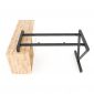 HBVC018 - Bàn giám đốc 160x140 VConcept chân sắt lắp ráp
