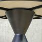 Bàn cafe tròn 90cm mặt ceramic chân sắt CFD68290