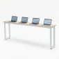 Bàn làm việc 210x35cm gỗ cao su HBRT140