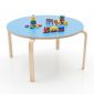 Bàn mầm non tròn 80cm gỗ plywood KGD047