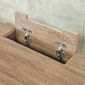 Bàn làm việc có hộp điện 140x70cm gỗ plywood ZD044