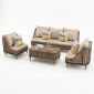 Combo bộ bàn ghế sofa KBH gỗ Ash CBSF68062