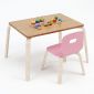 Bộ bàn ghế mầm non gỗ plywood KGD055