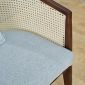 Ghế sofa đôi Harvey bọc vải gỗ Ash SFB68104