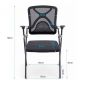 Ghế đào tạo gấp gọn bọc vải lưới GAK519