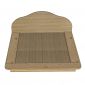 Giường ngủ 216x228cm gỗ thông kết hợp plywood GN68078