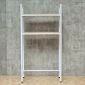 Kệ máy giặt 94x40x180cm gỗ cao su khung sắt KMG68035