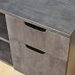 Tủ kệ TV 120x40x50cm gỗ cao su KTV68140