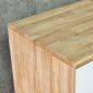 Tủ trang trí 150x50x94cm gỗ cao su KTB68277