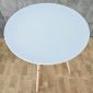 Bàn cafe Eames tròn 60cm màu trắng hoặc đen CFD68017