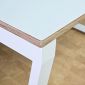 Bàn cụm 2 người 120x120cm gỗ plywood màu HBTC054